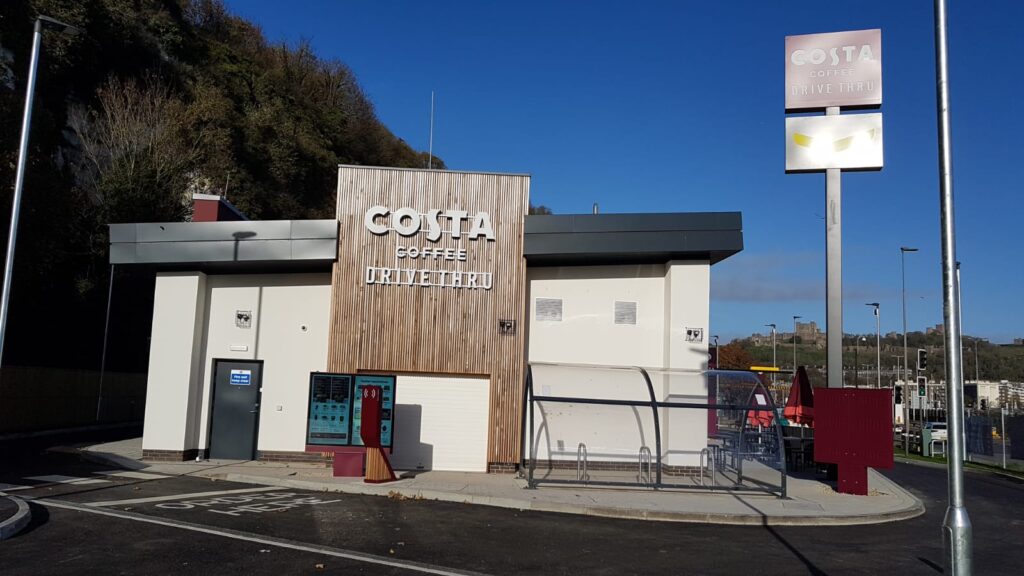 Costa Coffee drive through